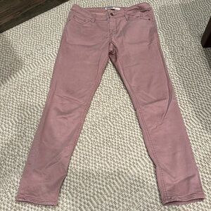 Old Navy Rockstar Super Skinny 10 Petite Dusty Rose